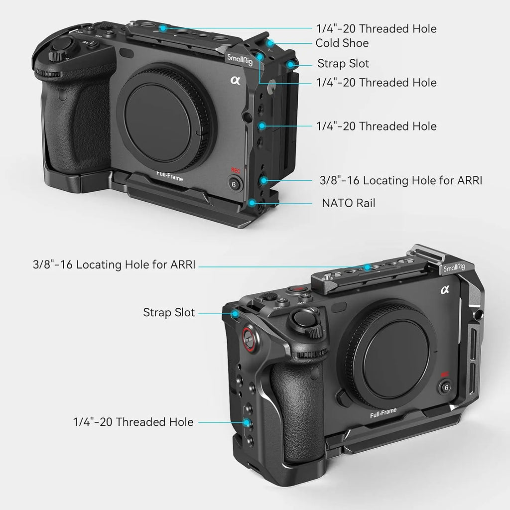 SmallRig Handheld Cage Kit 4184 for Sony FX30 FX3 SR-4184B SMALLRIG