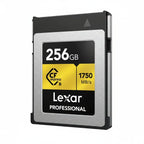 Lexar 256GB Professional CFexpress Type B Memory Card Gold Series Lexar