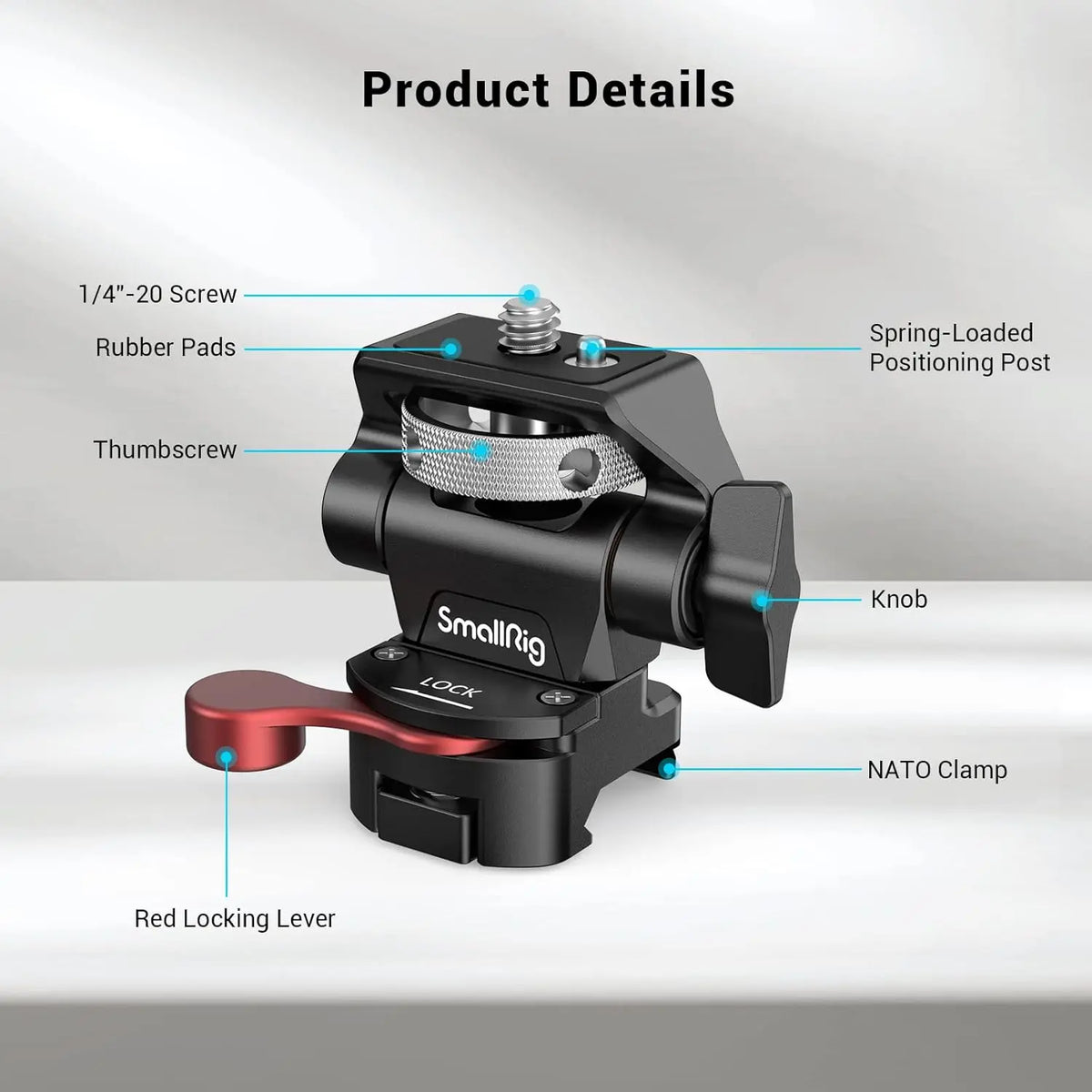 SmallRig Field Monitor Mount Holder with NATO Clamp 2906B SMALLRIG