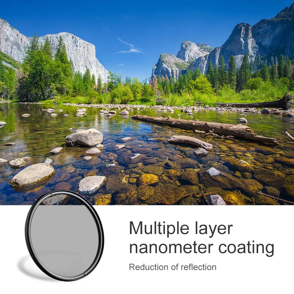 K&F Concept 67mm Classic Series Slim Multi-Coated Circular Polarizer (CPL) Filter K&F