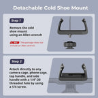 SmallRig Power Bank Clamp with Cold Shoe Mount 4600 SMALLRIG
