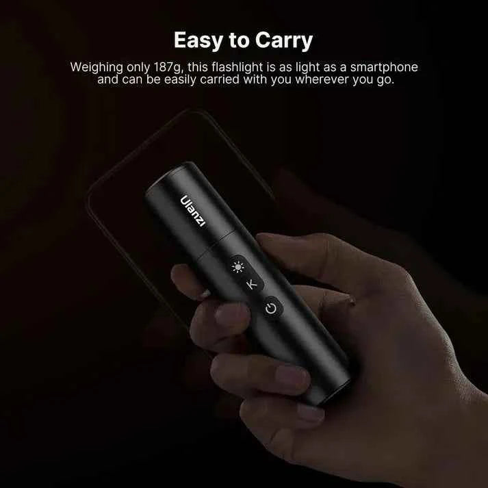 Ulanzi LM07 Zoomable Bi-Color Photography Torch Light