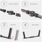 SmallRig Dual Handgrip for Zhiyun Crane 3S Handheld Stabilizer 2857 SMALLRIG