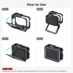 SmallRig Camera Cage for GoPro HERO11 HERO10 HERO9 3084B SMALLRIG