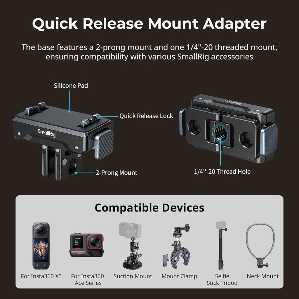 SmallRig Quick Release Mount Adapter 5814 SMALLRIG