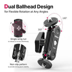 Ulanzi R102 Double Ball Head Magic Arm with 1/4-20 Screws Ulanzi