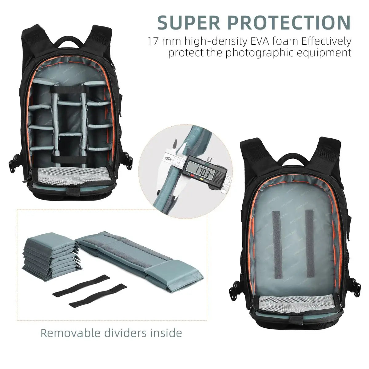 K&F Concept 23L Waterproof Camera Backpack K&F