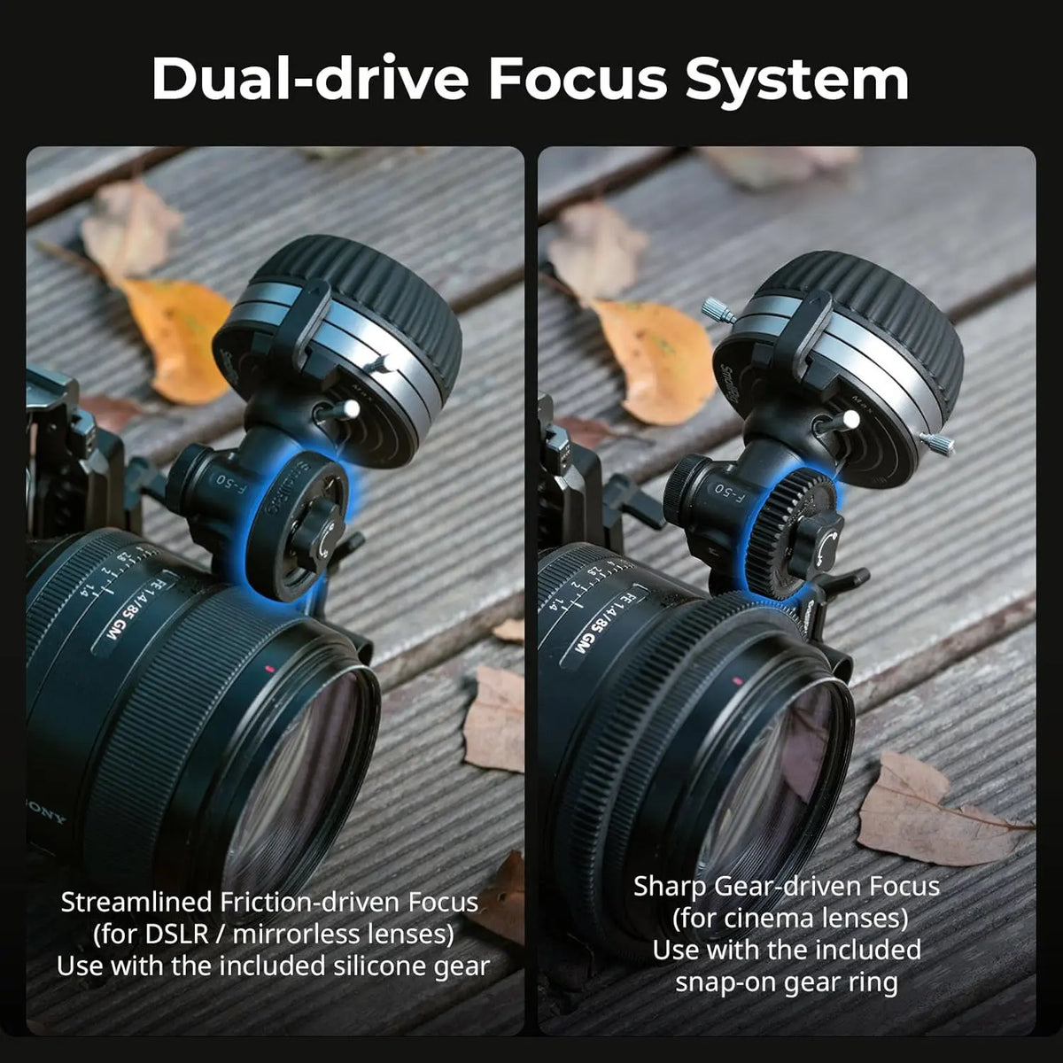 SmallRig Follow Focus F50 Precision Lens Control System 4745 SMALLRIG