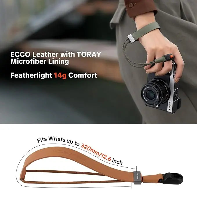 PGYTECH Camera Hand Strap Slim Quick Release Adjustable Secure Wrist Strap PGYTECH