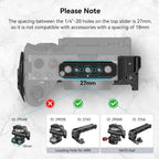 SmallRig Handheld Cage Kit 4139 for Sony FX30 and FX3 Camera Rig SMALLRIG