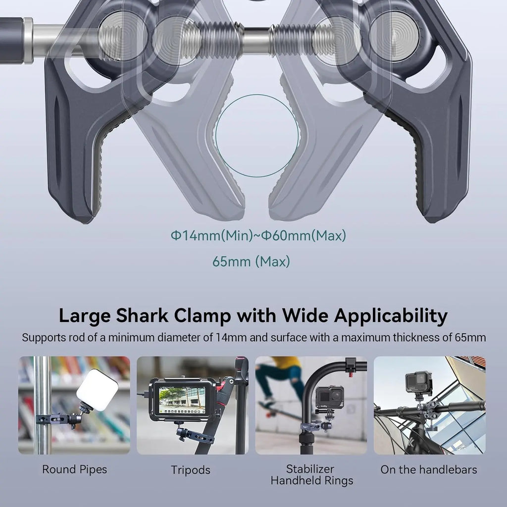 SmallRig Super Clamp with Ballhead Camera Mount SR-4102B SMALLRIG