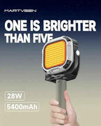 TEKTONIC 28W Pocket LED Fill Light Rechargeable Dimmable Video Lamp
