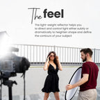 Digitek DRB 5-1 45-Inch 5-in-1 Collapsible Camera Reflector for Studio Photography Digitek