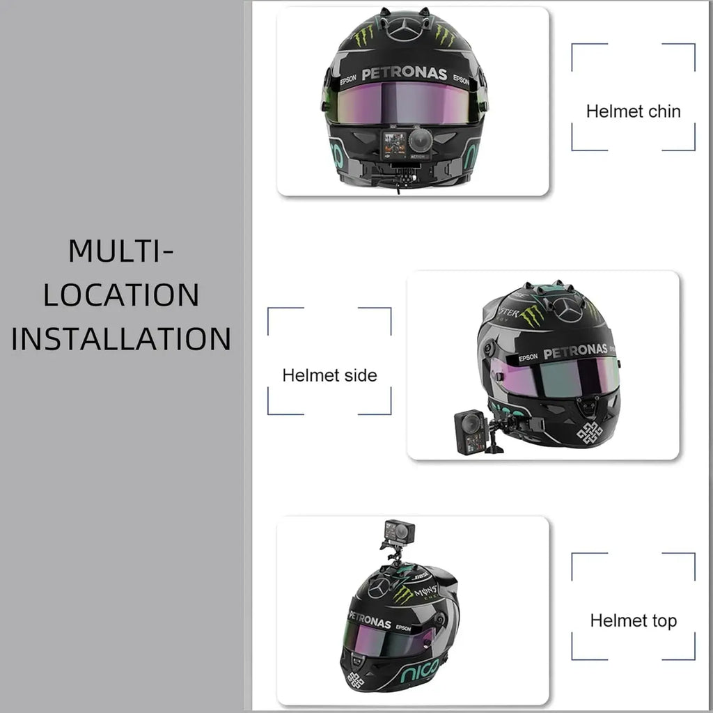 TEKTONIC Helmet Chin Mount for Action Camera Motorcycle Helmet Mount TEKTONIC