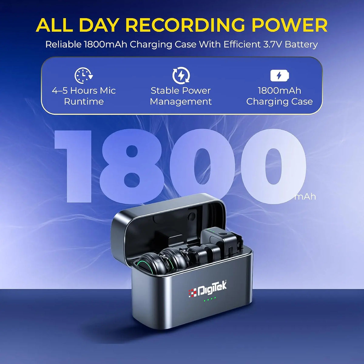 Digitek DWM 131 2 in 1 Wireless Microphone Digitek