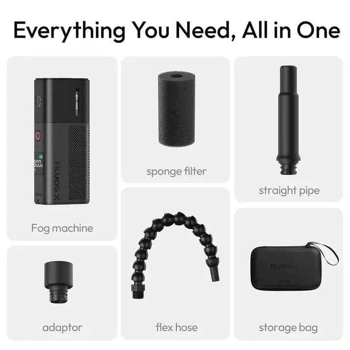 Ulanzi FM02 FILMOG X Portable Fog Machine Photography Accessory