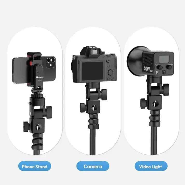Ulanzi LA04 Light Stand Mount Adapter Quick Release Tilt Head