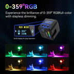 Ulanzi L3 RGB LED Waterproof Video Light Mini Magnetic Cube 2700K 7000K