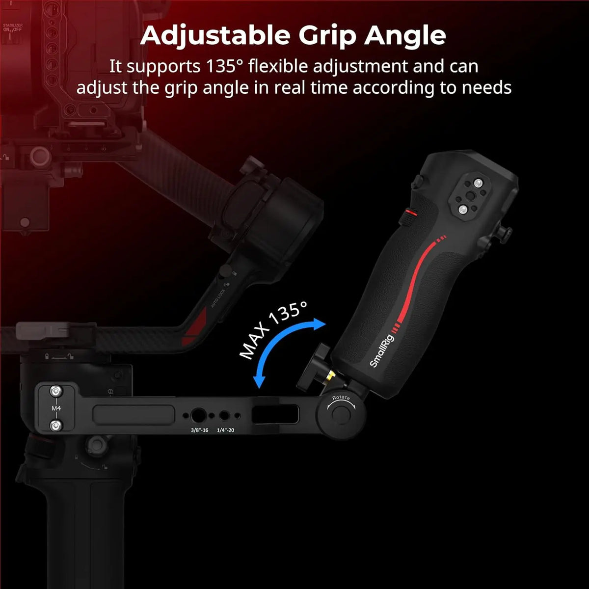 SmallRig Sling Handle with Focus Control 4326 for DJI RS Series Gimbal SMALLRIG