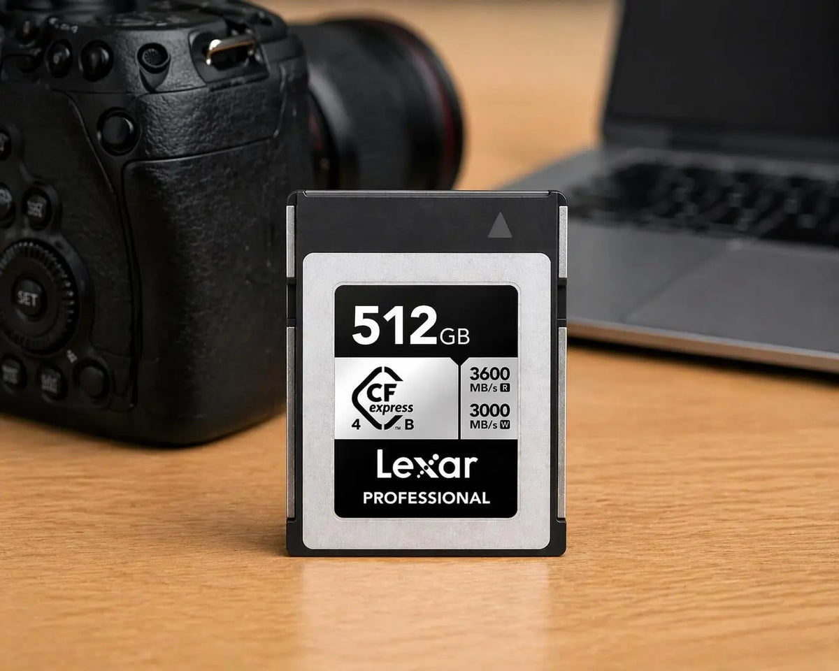 Lexar Professional Silver CFexpress 4 0 Type B Card 512GB Memory Card Lexar