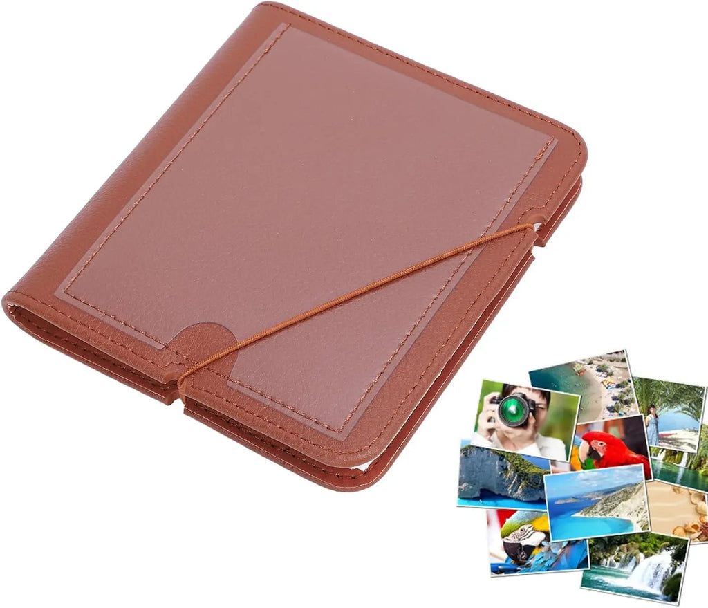 Tektonic Instant Camera Photo Album 28 Sheets Mini Brown TEKTONIC