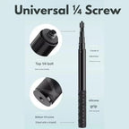 TEKTONIC 120cm Invisible Selfie Stick for Action Cameras Extendable Monopod TEKTONIC