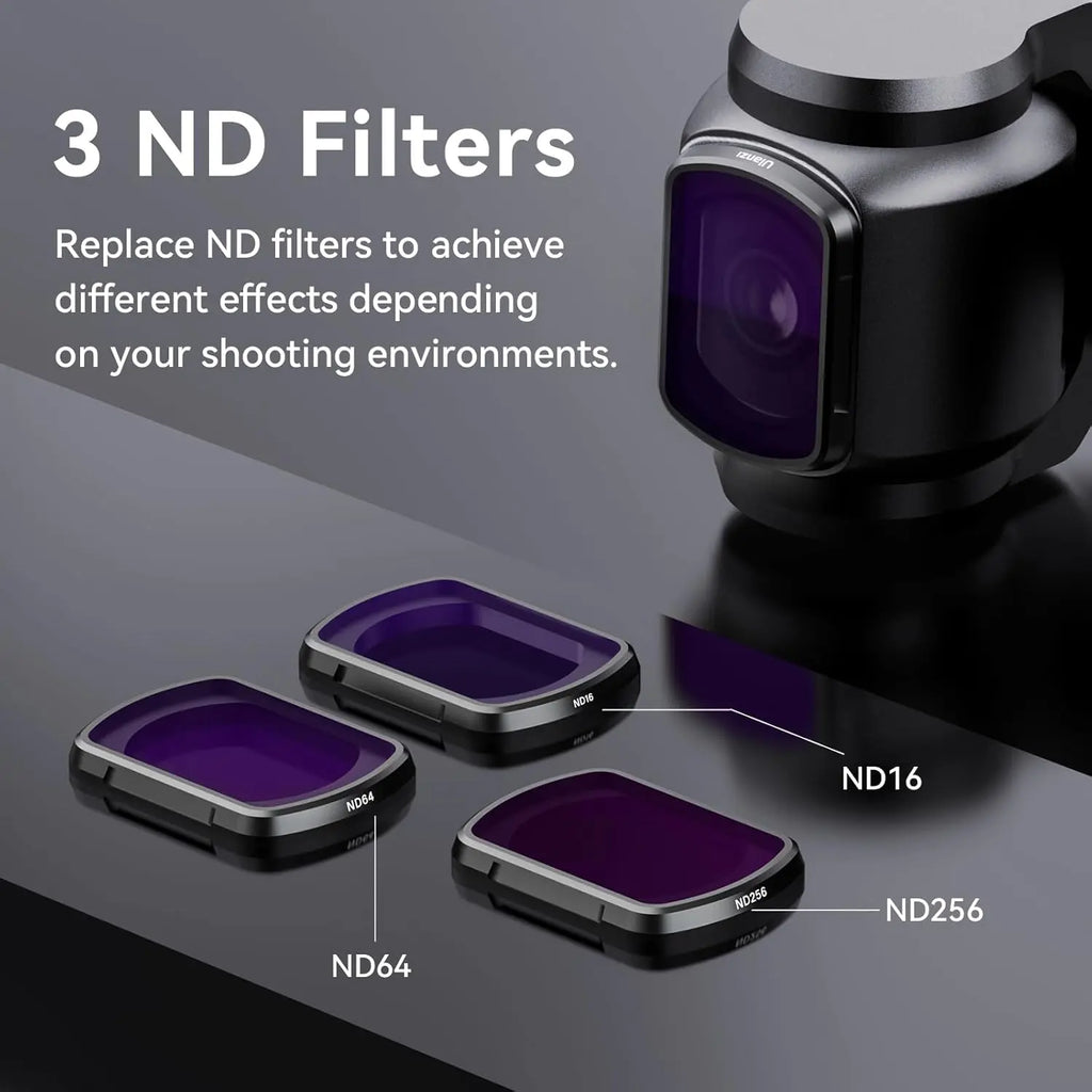 Ulanzi PK-03 ND Magnetic 3-Filter Kit for DJI Osmo Pock Ulanzi