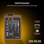 Digitek Platinum ENEL25 Type C Extra Power Battery Digitek