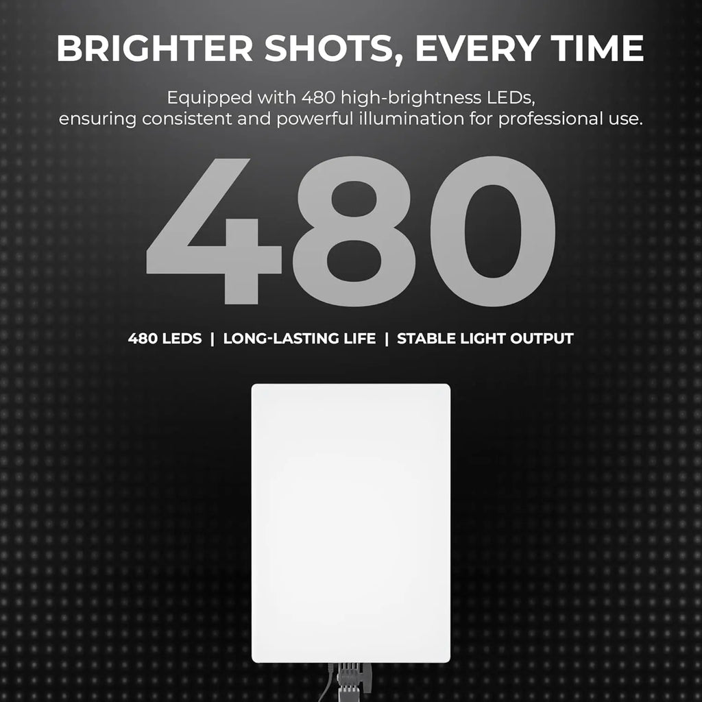 Digitek DPL 019 Ultra Slim Bi-Color 80W LED Panel Light with Remote Control Digitek