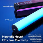 Ulanzi B15RGB RGB Light Wand Portable Magnetic LED Tube Light Ulanzi