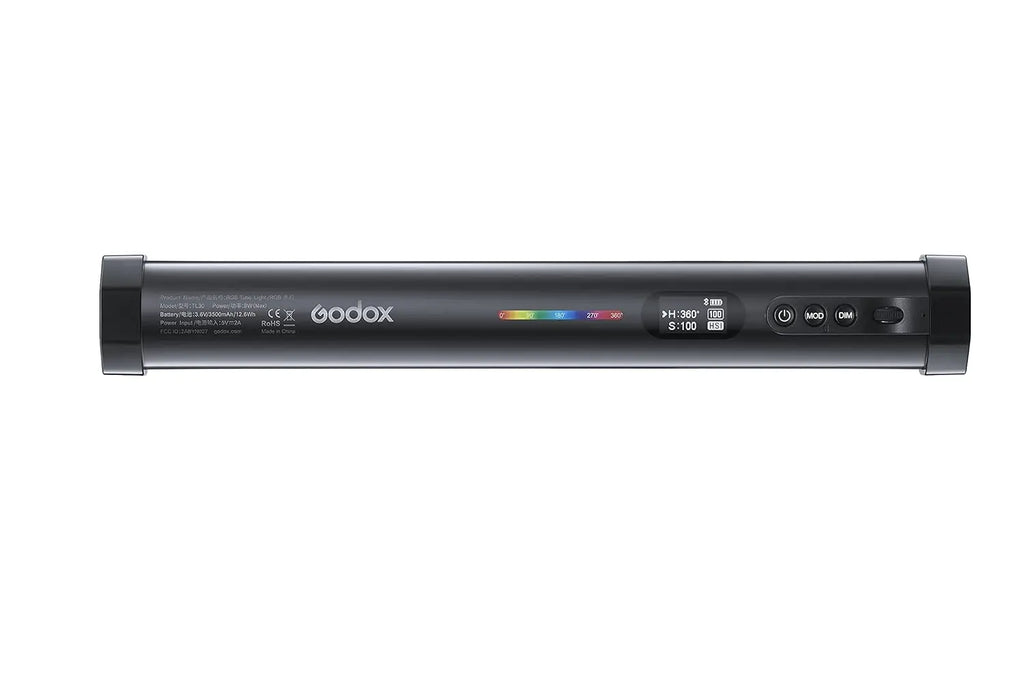 GODOX TL30 RGB LED Tube Light, Black & White Godox