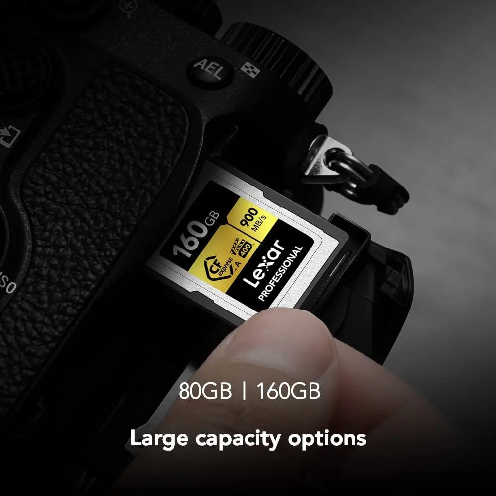 Lexar Professional 80GB CFexpress Type A Gold Memory Card Lexar