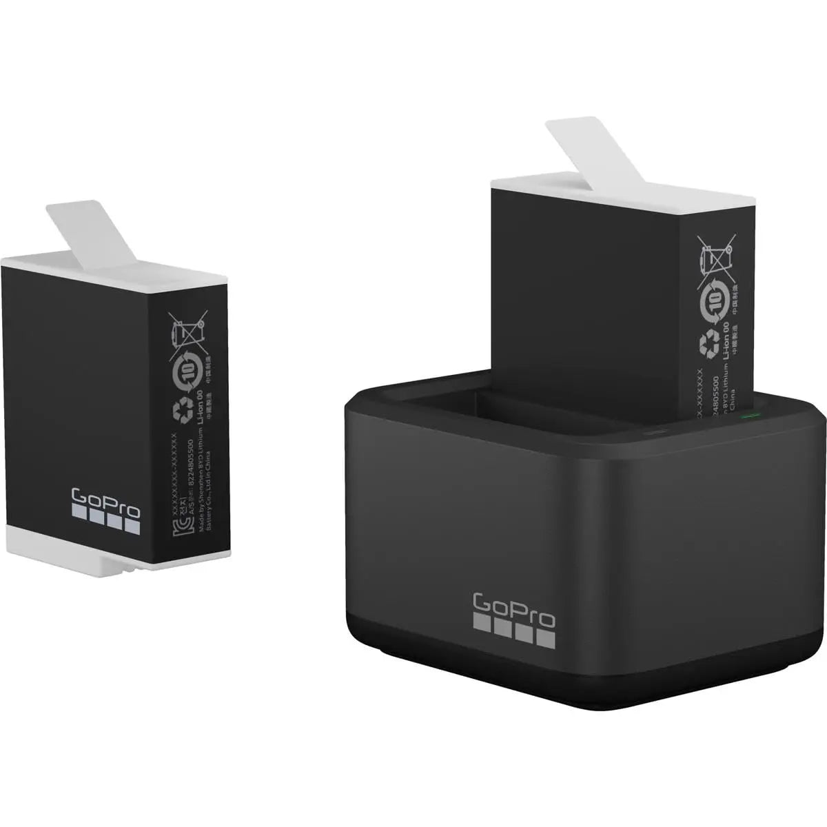 GoPro Dual Battery Charger + Enduro Battery (HERO10 Black/HERO9 Black) Gopro