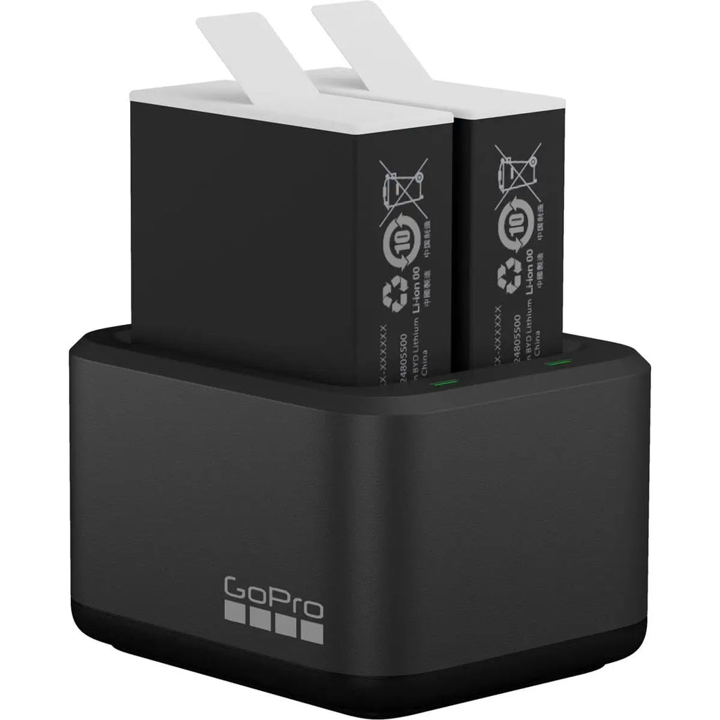 GoPro Dual Battery Charger + Enduro Battery (HERO10 Black/HERO9 Black) Gopro