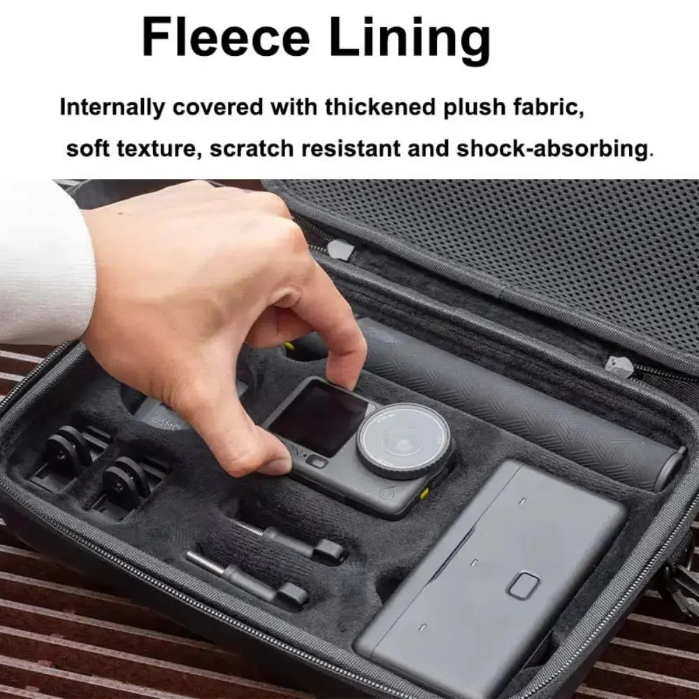 TEKTONIC Carrying Case for DJI Osmo Action 3 Action 4 Action 5 Pro Action 6 and Accessories TEKTONIC