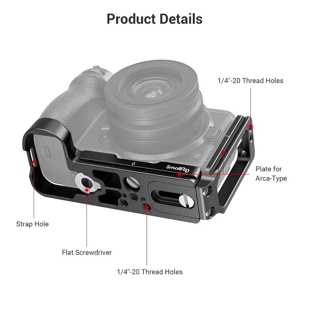 SmallRig L Bracket for Nikon Z5 Z6 Z7 Z6II Z7II Camera 2947 SMALLRIG