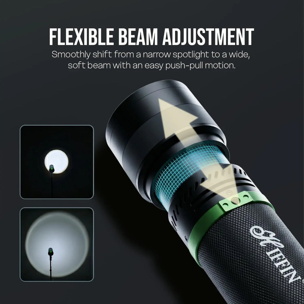 HIFFIN G Flash PRO RGB Photography Flashlight Portable Video Light 30W LED HIFFIN