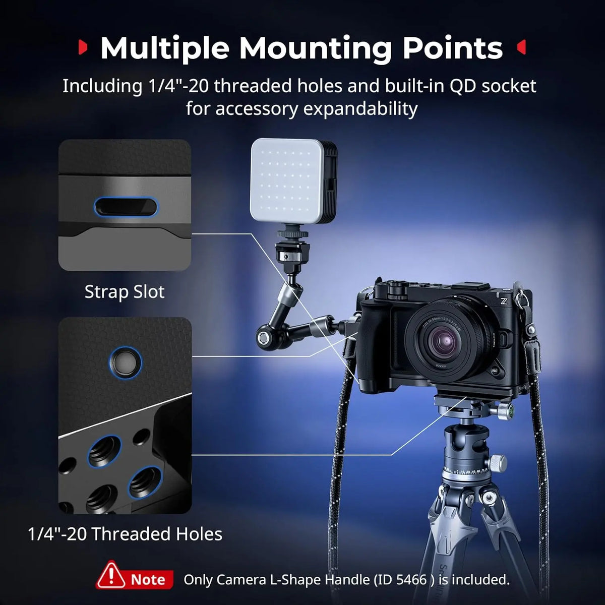 SmallRig L-Shape Handle for Nikon ZR 5466 SMALLRIG