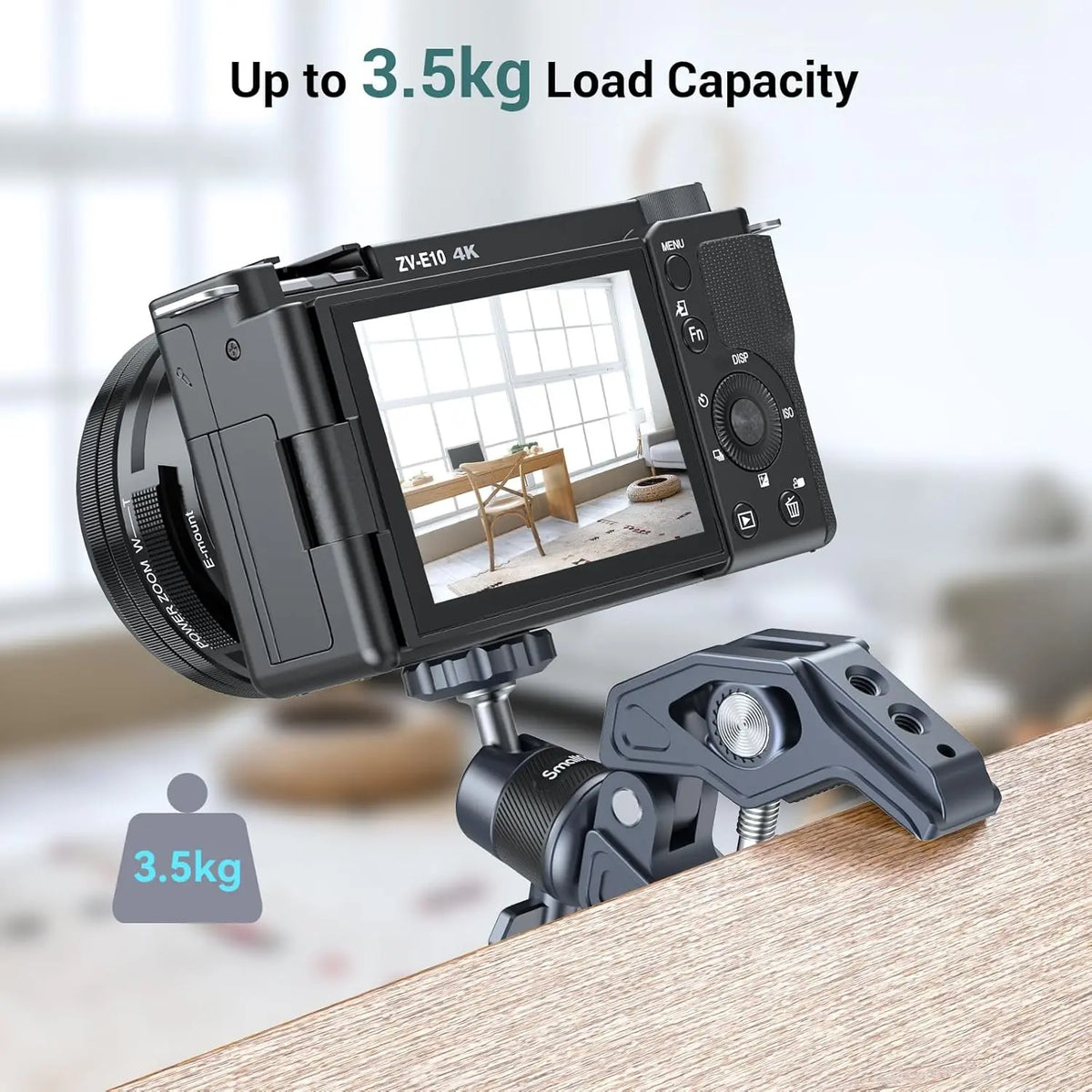 SmallRig Super Clamp with Ballhead Camera Mount SR-4102B SMALLRIG