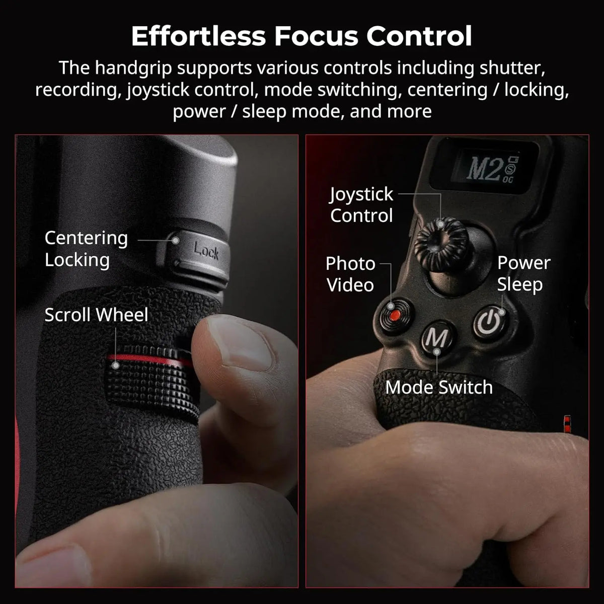 SmallRig Sling Handle with Focus Control 4326 for DJI RS Series Gimbal SMALLRIG