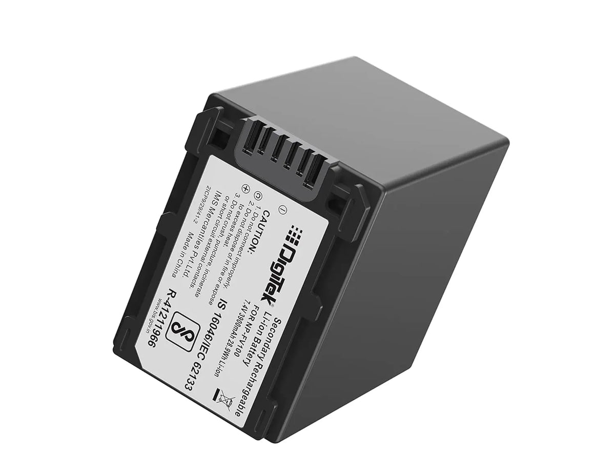 DIGITEK NP-FV100 3900mAh Extra Power Rechargeable Li-ion Battery Digitek