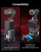 SmallRig Expansion Adapter for DJI Osmo Pocket 3 Aluminium Protective Cage 5072 SMALLRIG