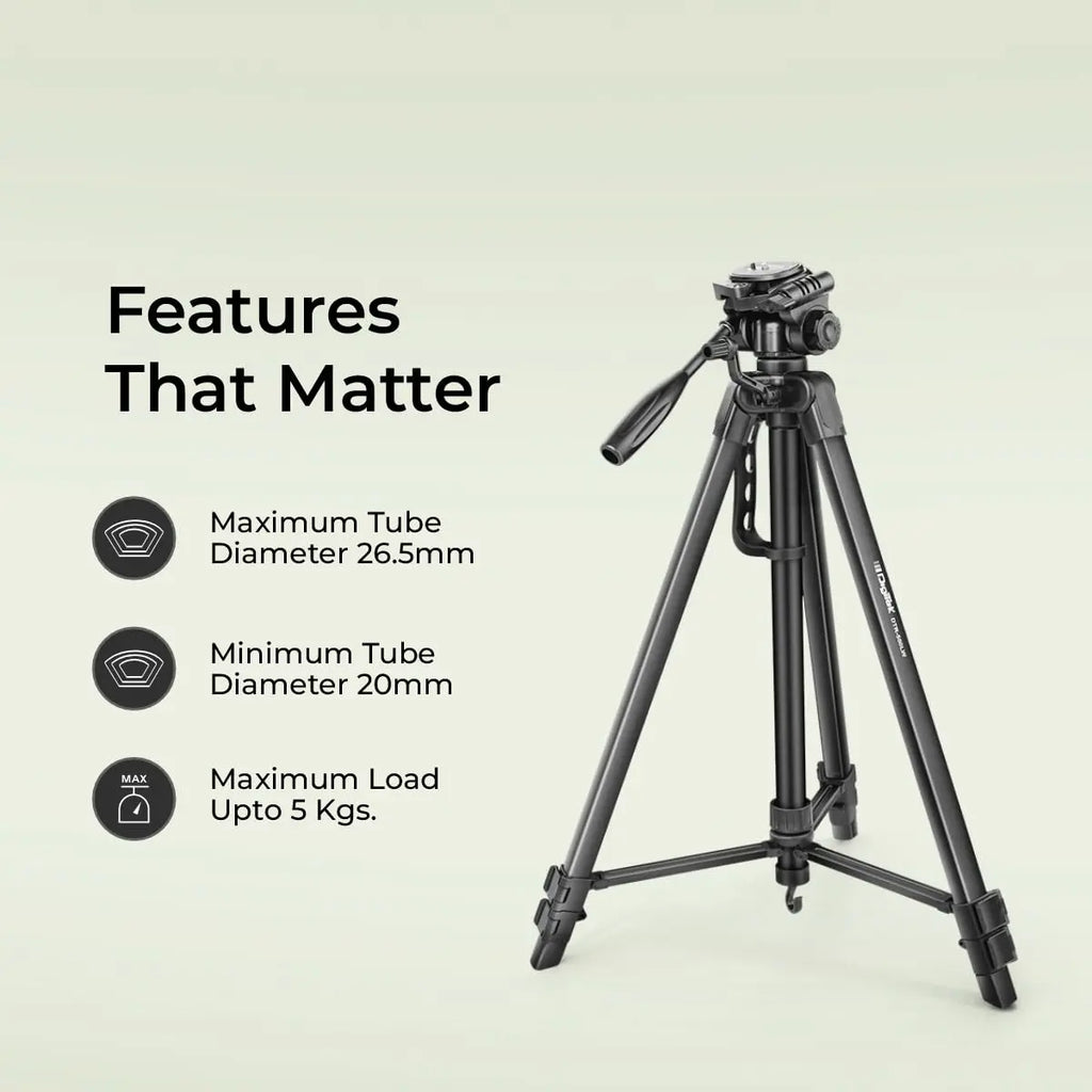 Digitek DTR 550 LW 67 Inch Foldable Tripod Digitek