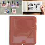 Tektonic Instant Camera Photo Album 28 Sheets Mini Brown TEKTONIC