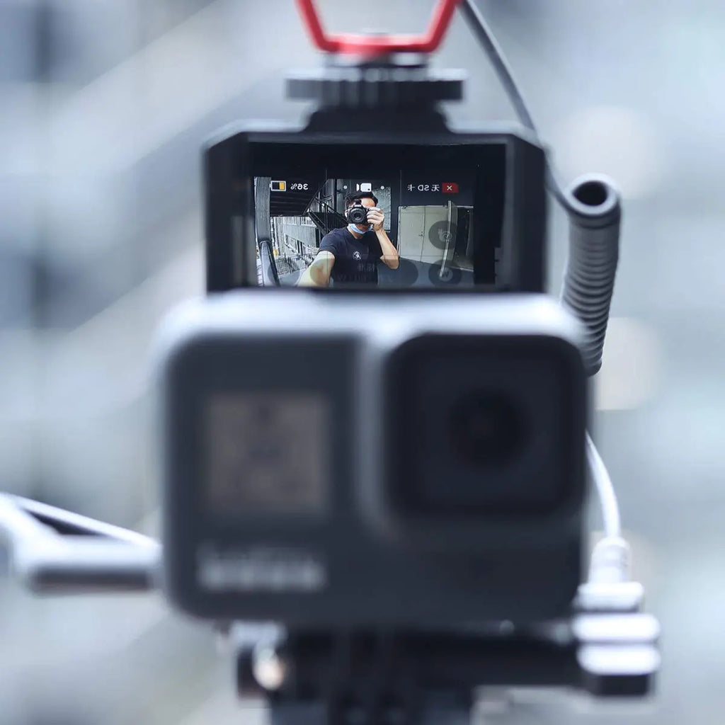 Ulanzi GP-5 Sports Camera Selfie Vlog Flip Up Mirror Bracket Ulanzi