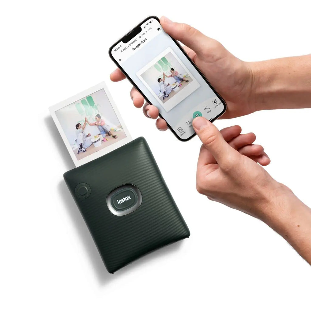 Fujifilm Instax Square Link Smartphone Photo Printer Green Instax