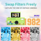 Mini Keychain Thumb Vintage Digital Camera LK-030