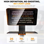 Lensgo TC12 Camera Teleprompter 12.9 Inch for DSLR Smartphone Tablet Lens Go