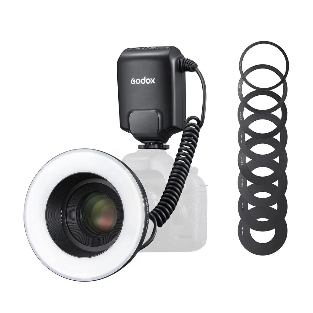 Godox ML150II Macro Ring Flash Light GN12 Godox