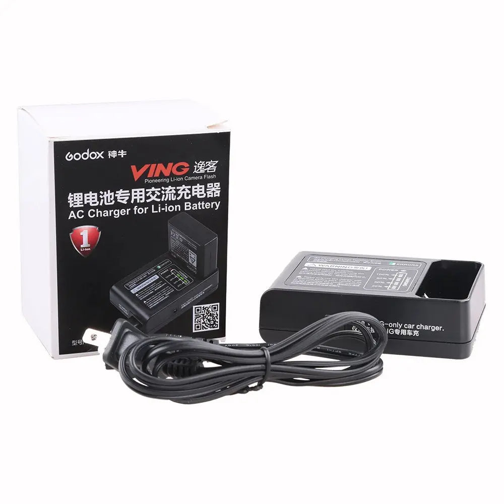 Godox VC 18 VB18 Li ion Battery Charger for V860II and V850II Flash Godox
